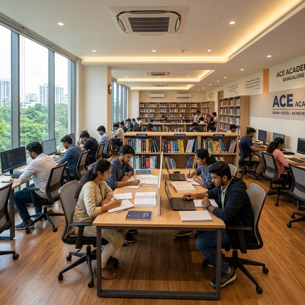 EXCEL ACADEMICS Modern AC Classrooms and 24x7 Library
